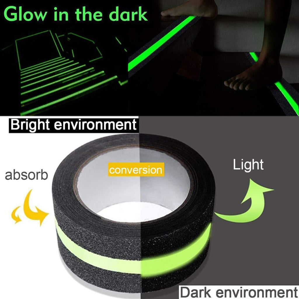 Anti Slip Glow Tape – 2 Inch × 16.4 Feet | Heavy-Duty Safety & Grip Tape